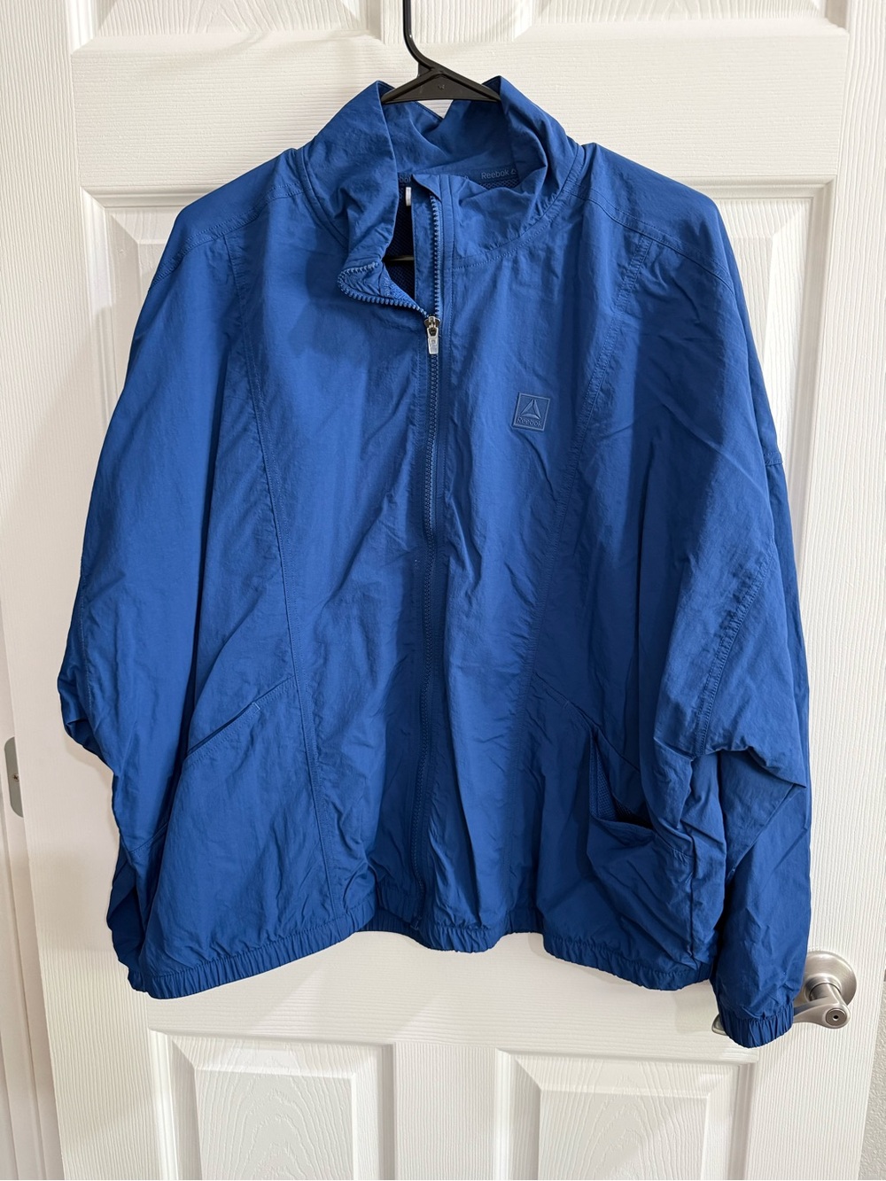 Reebok Men's Royal Blue Full-Zip Windbreaker